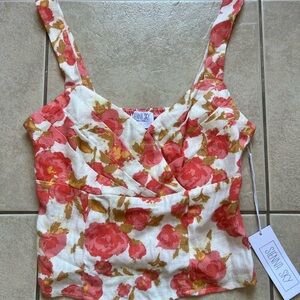 NWT Sienna Sky Floral Women's Top
